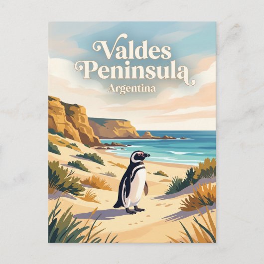 Halbinsel Valdes Argentinien Postkarte (Vorderseite)