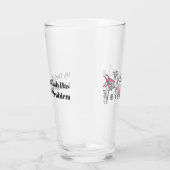 Halbinsel Wasser Polo Logo Pint Glass Glas (Rechts)
