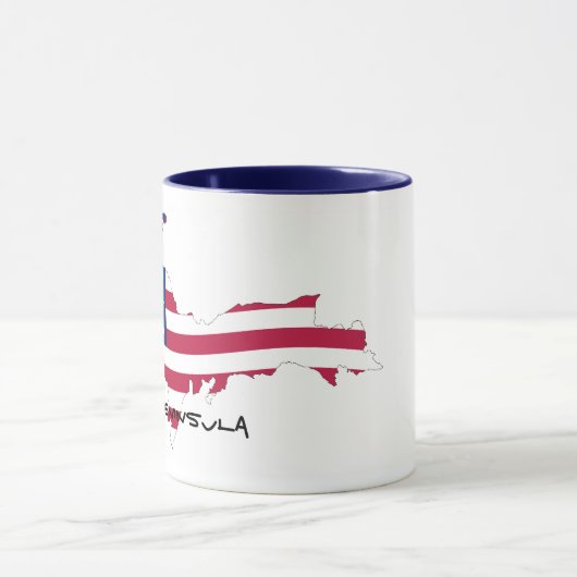 Halbinsel-Wecker-Tasse Michigans obere Tasse (Zentrum)