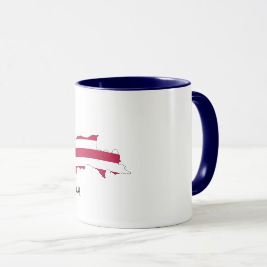 Halbinsel-Wecker-Tasse Michigans obere Tasse (VorderseiteRechts)