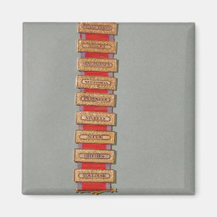 Halbinselgoldkreuz, c.1813 magnet