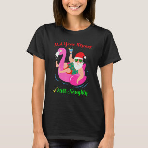 Halbjahresbericht immer noch schmutzige Weihnachts T-Shirt
