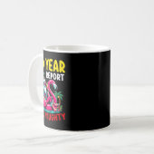 Halbjahresbericht immer noch unheimlich Santa Summ Kaffeetasse (Vorderseite Links)