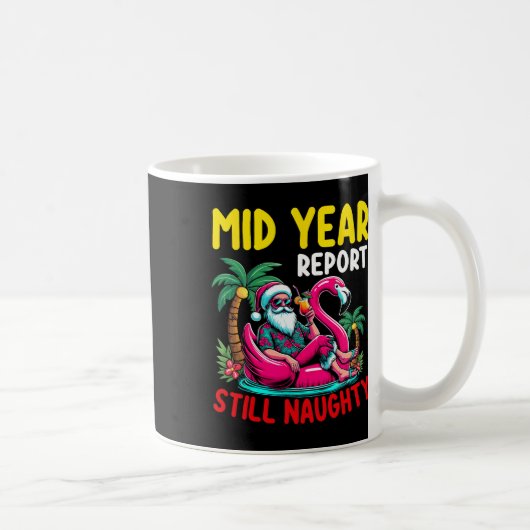 Halbjahresbericht immer noch unheimlich Santa Summ Kaffeetasse (Rechts)