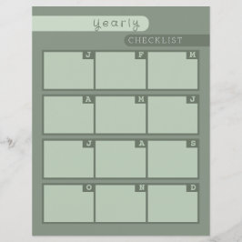 halbjährliche Checkliste