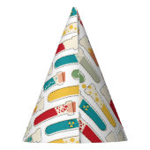 Halbjahrs-Teströhrchen für moderne Chemie Partyhütchen (Rückseite)