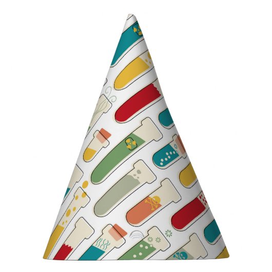 Halbjahrs-Teströhrchen für moderne Chemie Partyhütchen (Rechts)