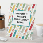 Halbjahrs-Teströhrchen für moderne Chemie Sockelschild (In Situ)