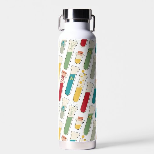 Halbjahrs-Teströhrchen für moderne Chemie Trinkflasche (Vorne)