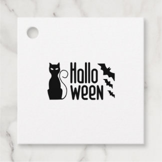 Halbkatze Geschenkanhänger