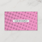 Halbkatze Visitenkarte (Rückseite)