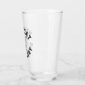 Halbkatzenpint-Glas Glas (Links)