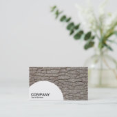 Halbkreis-Panel - Bark 01 Visitenkarte (Stehend Vorderseite)