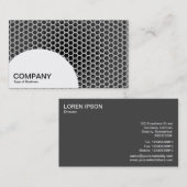 Halbkreis-Panel - Honigwabenkabel Cool Visitenkarte (Vorne/Hinten)