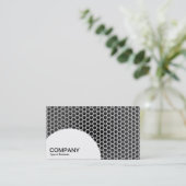 Halbkreis-Panel - Honigwabenkabel Cool Visitenkarte (Stehend Vorderseite)