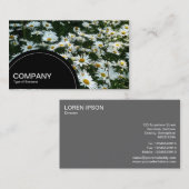 Halbkreis-Panel (Punkte) - Sitzungen Visitenkarte (Vorne/Hinten)