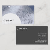 Halbkreis-Panel - Seifenblasen 02 Visitenkarte (Vorne/Hinten)