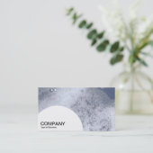 Halbkreis-Panel - Seifenblasen 02 Visitenkarte (Stehend Vorderseite)