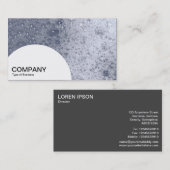 Halbkreis-Panel - Seifenblasen 03 Visitenkarte (Vorne/Hinten)