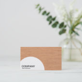 Halbkreis-Panel - Wppd 06 Visitenkarte (Stehend Vorderseite)