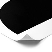 Halbkreis-Poster-Druck Poster (Ecke)