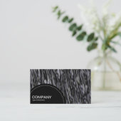 Halbkreis (Punkte) - Abstrakte Klippe 02 Visitenkarte (Stehend Vorderseite)