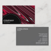 Halbkreis (Punkte) - Bruchstücke Visitenkarte (Vorne/Hinten)