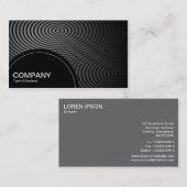 Halbkreis (Punkte) - Electric Pool 01 Visitenkarte (Vorne/Hinten)