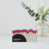 Halbkreis (Punkte) - Matches 03 Visitenkarte (Stehend Vorderseite)