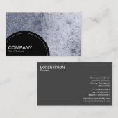 Halbkreis (Punkte) - Seifenblasen 03 Visitenkarte (Vorne/Hinten)