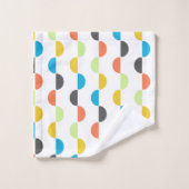 Halbkreise Badhandtuch Set (Waschlappen)