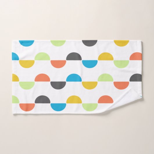 Halbkreise Badhandtuch Set (Handtuch)