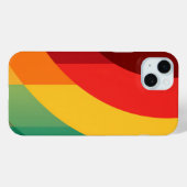 Halbkreise in lebhaften Farben Case-Mate iPhone Hülle (Rückseite (Horizontal))