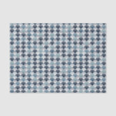 Halbkreisskala Nahtloses Muster Seidenpapier (Vorderseite)