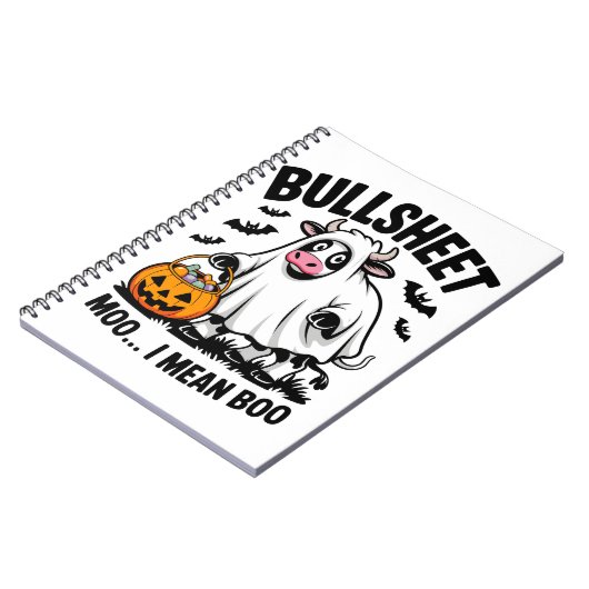 Halbkuh Notizblock (Linke Seite)