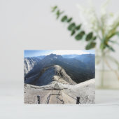Halbkuppel aus den Kabeln - Yosemite Postkarte (Stehend Vorderseite)