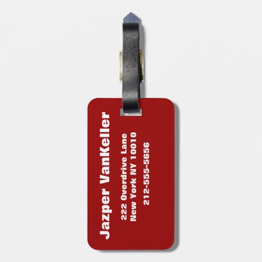 Halbkuppel Gepäckanhänger (Rückseite vertikal)