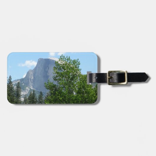 Halbkuppel im Sommer vom Yosemite Nationalpark Gepäckanhänger (Vorderseite horizontal)