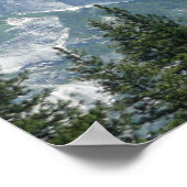 Halbkuppel im Sommer vom Yosemite Nationalpark Poster (Ecke)