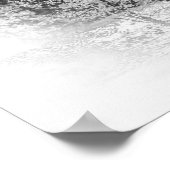 Halbkuppel im Winter Poster (Ecke)