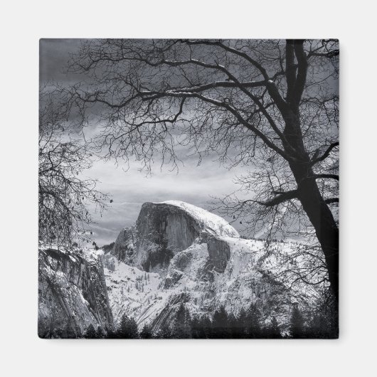 Halbkuppel im Winter | Yosemite Valley Magnet (Vorne)