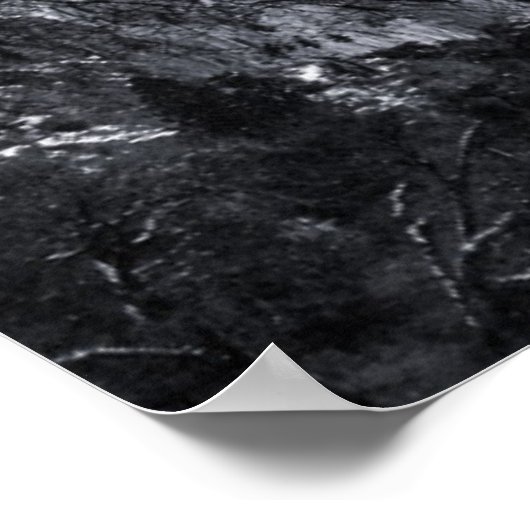 Halbkuppel im Winter | Yosemite Valley Poster (Ecke)