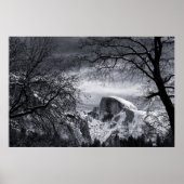 Halbkuppel im Winter | Yosemite Valley Poster (Vorne)