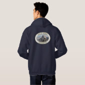 Halbkuppel im Yosemite Nationalpark in Kalifornien Hoodie (Schwarz voll)