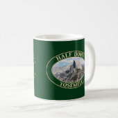 Halbkuppel im Yosemite Nationalpark in Kalifornien Kaffeetasse (VorderseiteRechts)