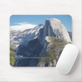 Halbkuppel im Yosemite Nationalpark Mousepad (Mit Mouse)
