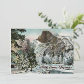 Halbkuppel, Josemite-Party Einladung (Stehend Vorderseite)