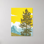 Halbkuppel Leinwanddruck (Vorderseite)