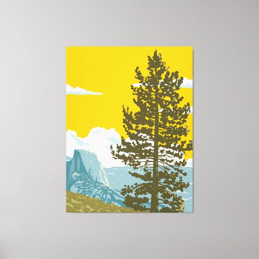 Halbkuppel Leinwanddruck (Vorderseite)