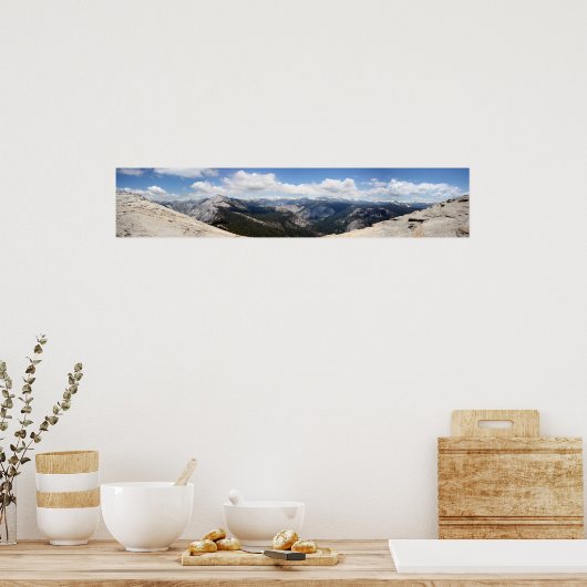 Halbkuppel Panorama Poster (Küche)